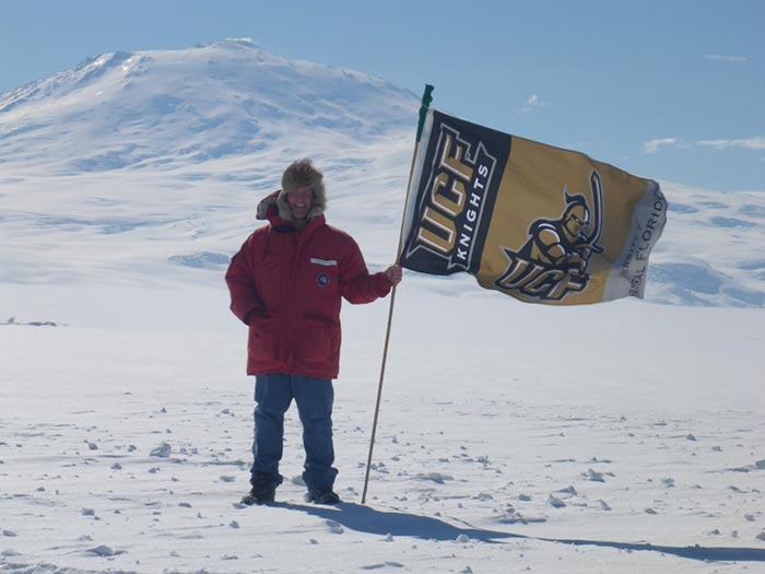Featured Image for Alumnus Takes Knight Pride to Antarctica