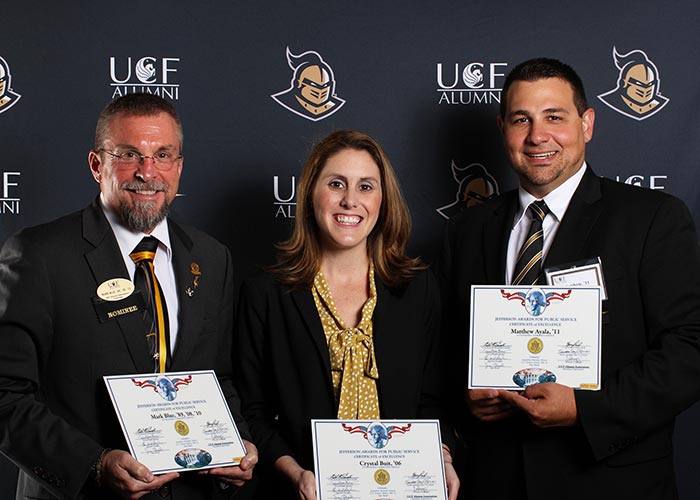 Featured image for UCF Alumni Honors 2015 Jefferson Award Recipients