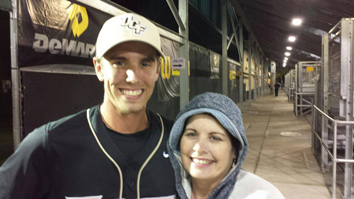 Featured Image for Oviedo Native Makes UCF Baseball Team after Helping Alumna Mom Battle through Breast Cancer