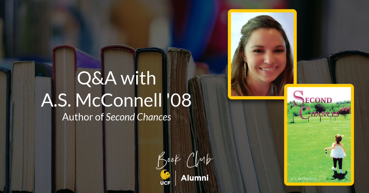 Featured Image for UCF Alumni Book Club Hosts Facebook Q&A with Alumni Author A.S. McConnell ’08