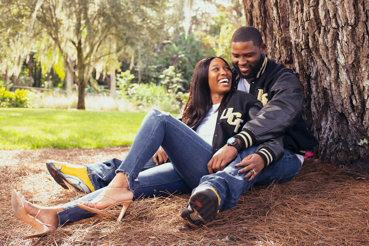 Featured Image for Not Playing Games: Two Elite Athletes Serious About Love, Marriage and Business (A UCF Love Story)