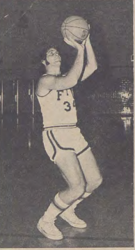 FTU alum Michael Lalone '71 in basketball uniform