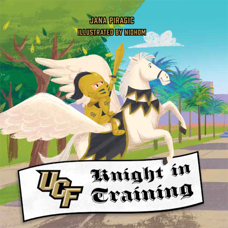 Cover of children's book UCF Knight In Training