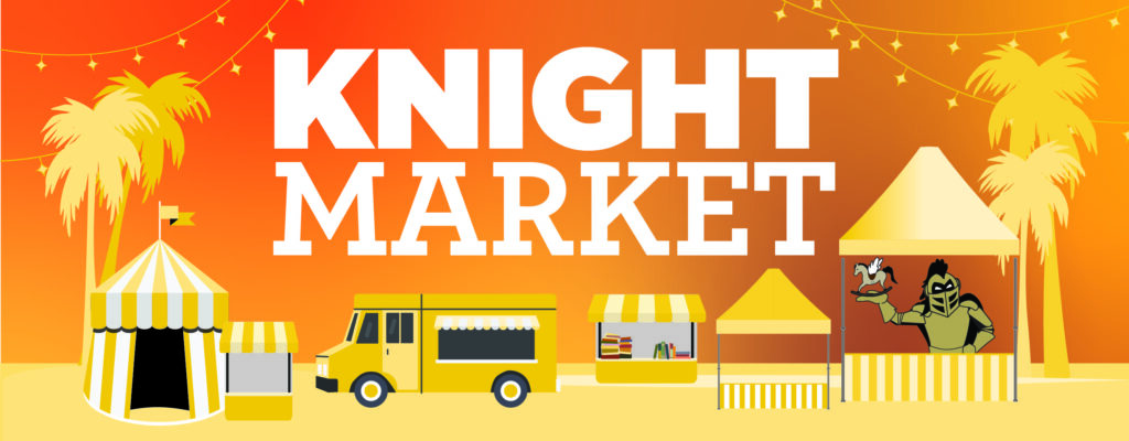 Event graphic for the Knight Market event.