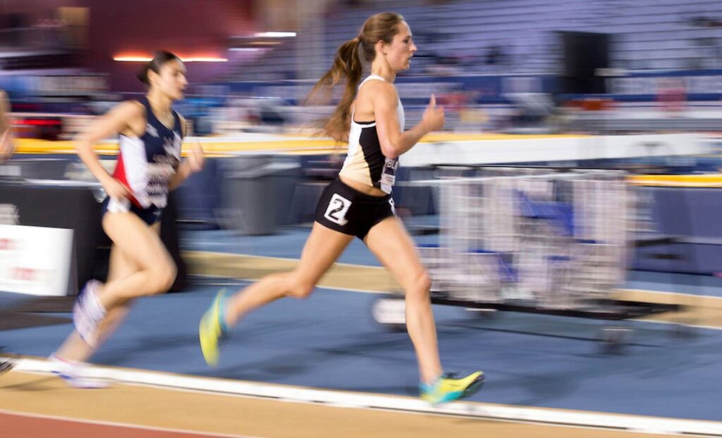 woman running