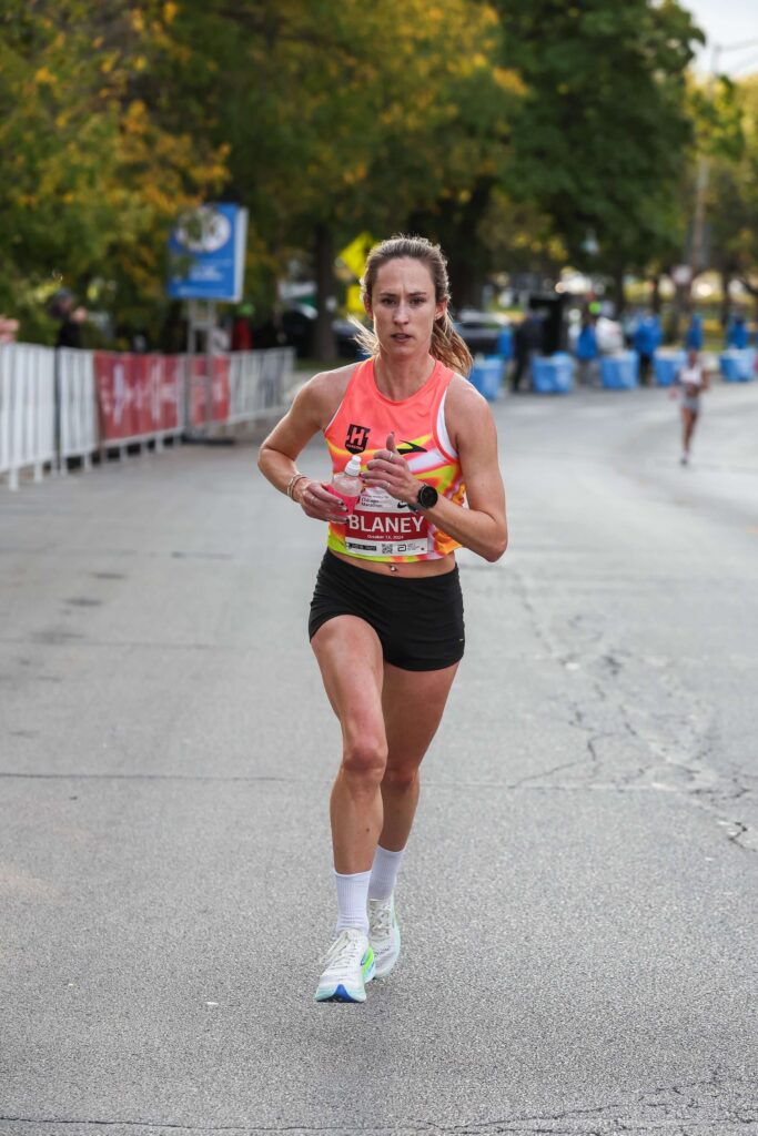 woman running