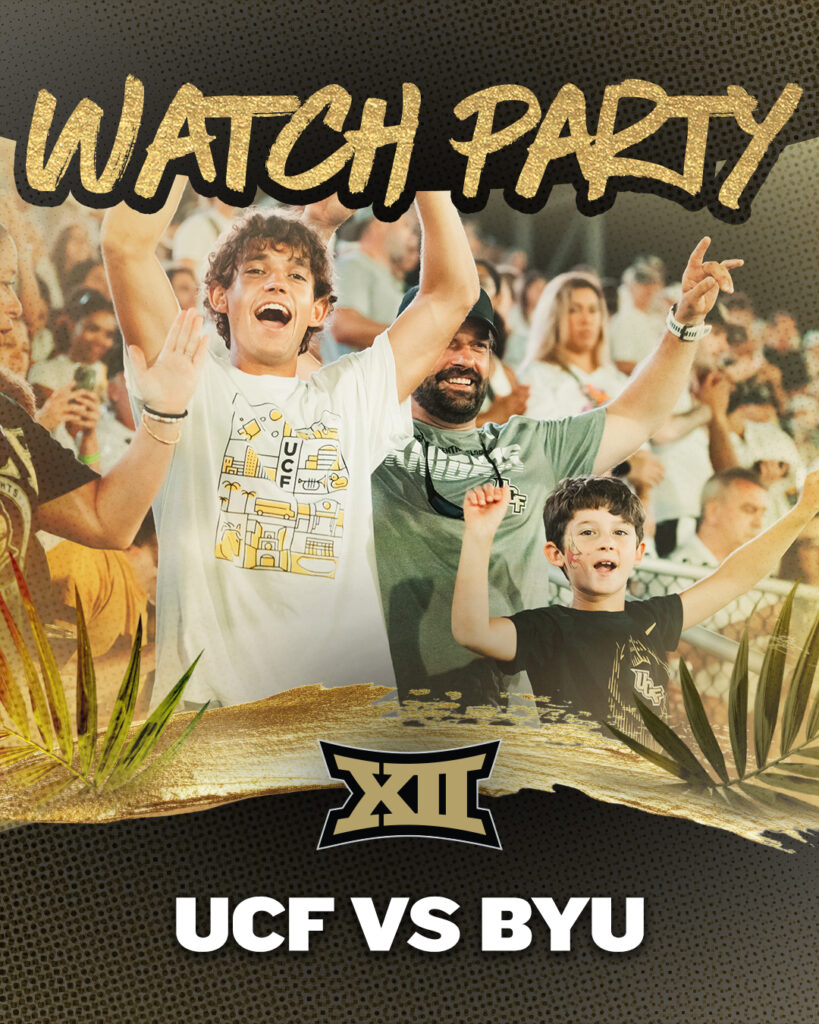 Promotional Graphic for the UCF @ BYU Watch Parties