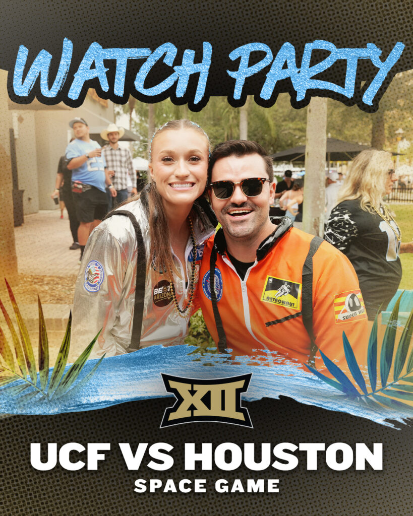 Promotional Graphic for the UCF vs. Houston Watch Parties