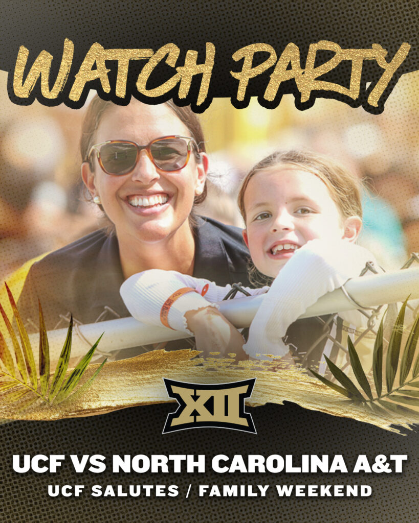 Promotional Graphic for the UCF vs. North Carolina A&T Watch Parties