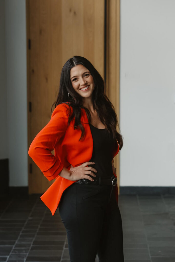professional shot of woman