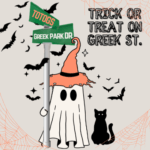 Trick or Treat on Greek Street Promotional graphic