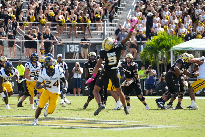 UCF Vs WVU Game MK Knights 33