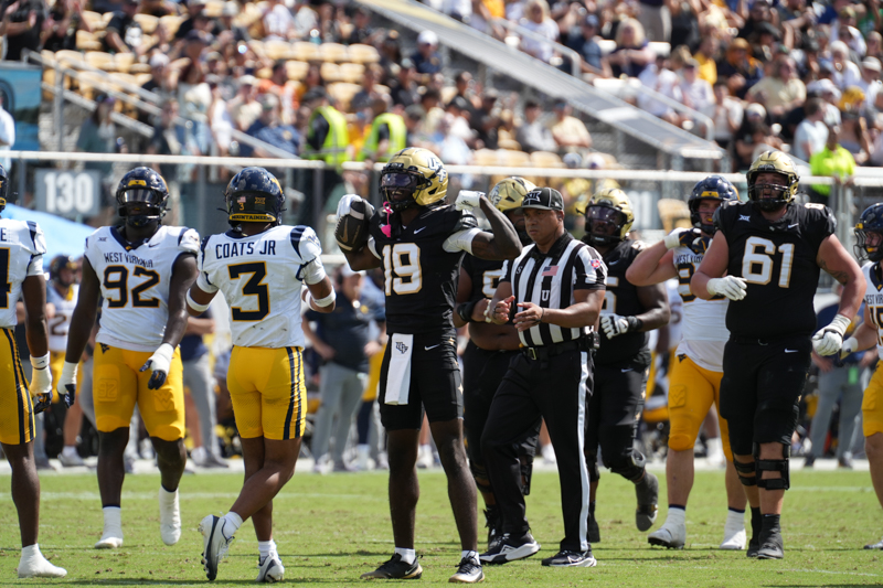 UCF Vs WVU Game MK Knights 34