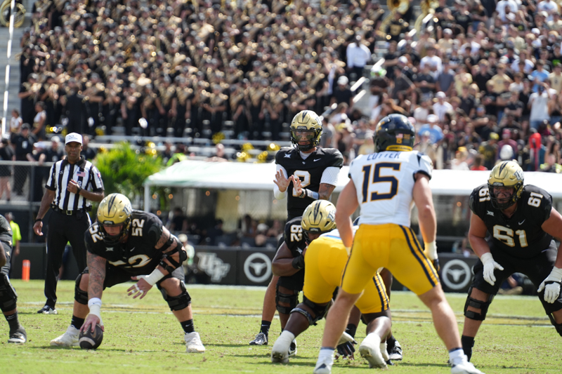 UCF Vs WVU Game MK Knights 35