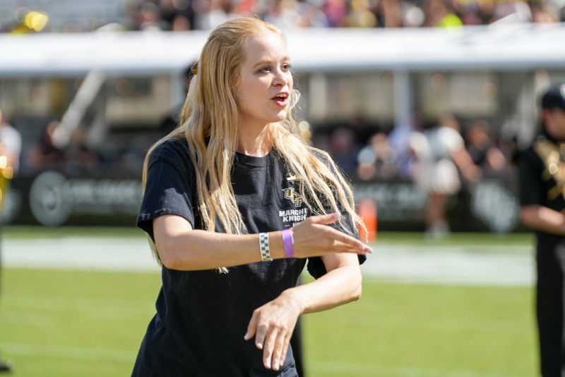 UCF Vs WVU Game MK Knights 63