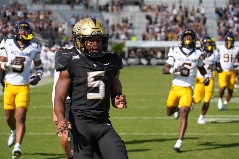 UCF Vs WVU Game MK Knights 87