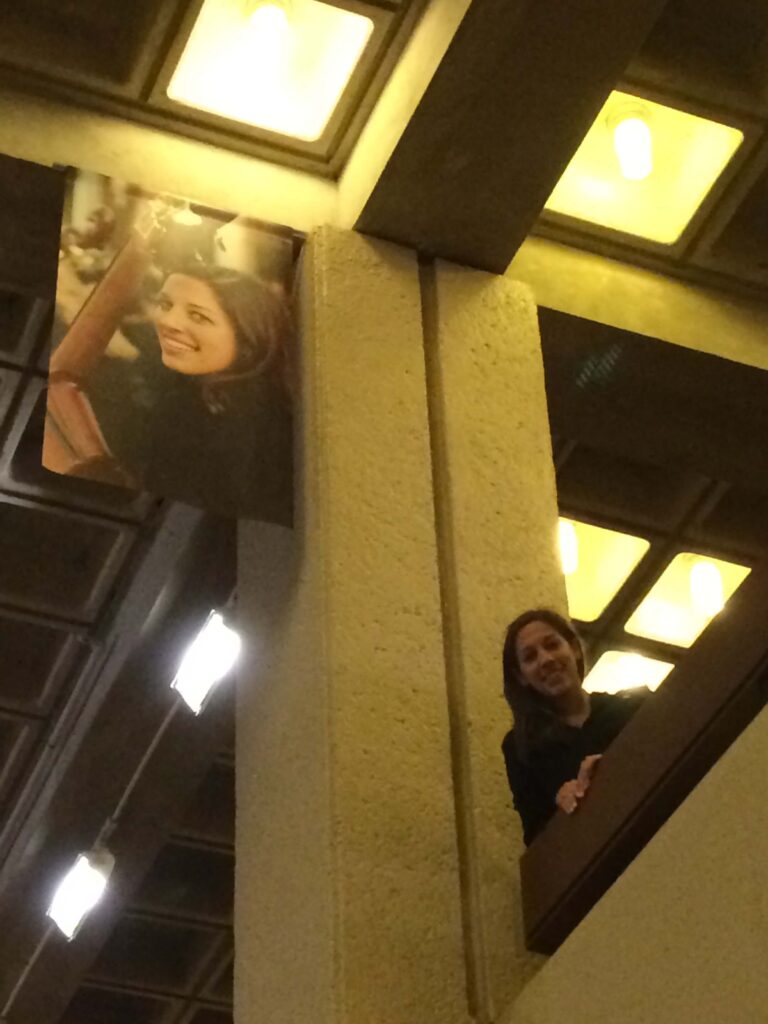 picture of Jenna in Millican Hall
