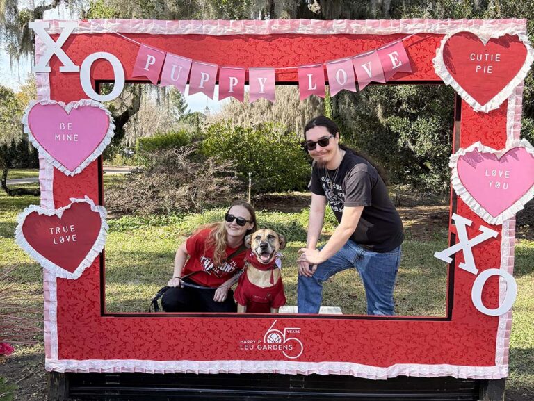 man and woman outdoors