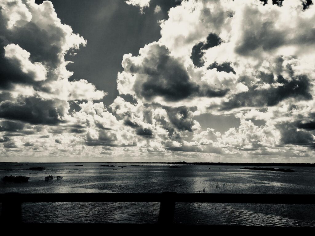 Along SR46 - UCF Alumni ocean and clouds