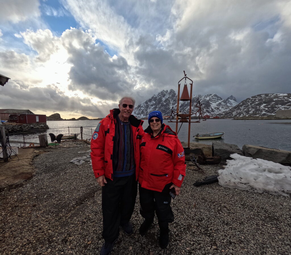 man and woman in norway