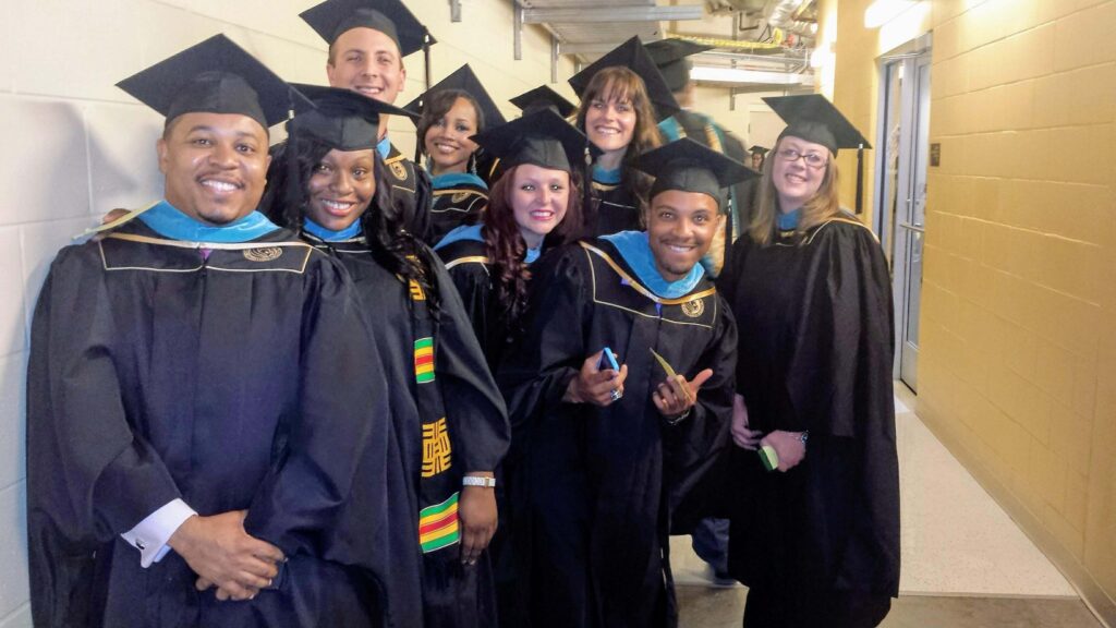 group of ucf graduates