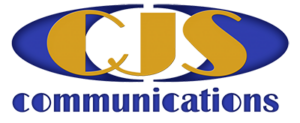 CIS Communications logo: blue rounded oval with yellow 'CIS' letters and 'communications' wordmark in blue underneath.